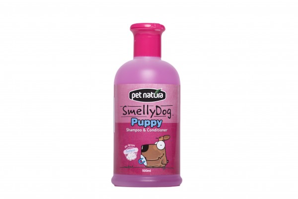 Şampon plus balsam PET NATURA SMELLY DOG PUPPY – pentru juniori