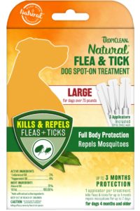 Pipetă Flea & Tick – Large Dog Spot On Treatment – 3 buc.  – pentru câini de talie mare