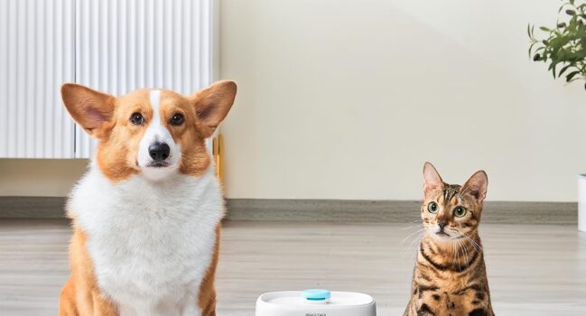 Fântână de apă  PAWGETHER® cu senzor radar și pompă fără fir 2L