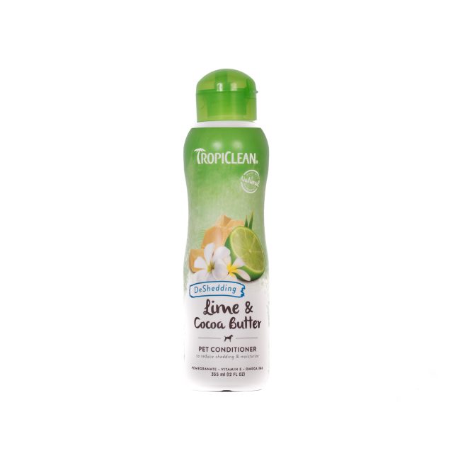 Balsam TROPICLEAN LIME & COCOA BUTTER - Adjuvant în reducerea căderii părului