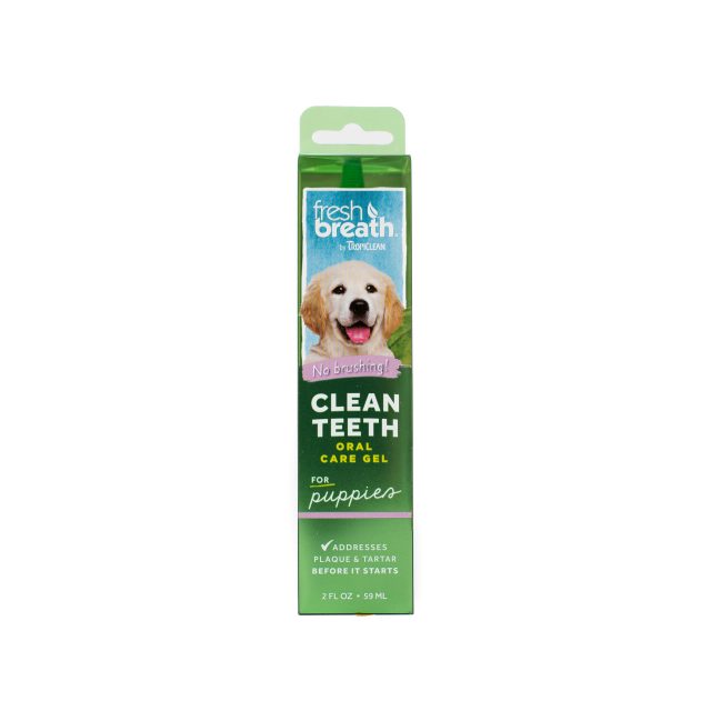 Gel dentar fără periaj pentru căţeluşi TROPICLEAN FRESH BREATH PUPPY ORAL CARE GEL