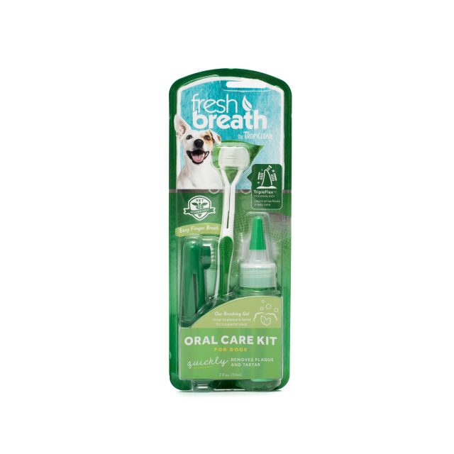 Kit igienă orală pentru câini TROPICLEAN FRESH BREATH