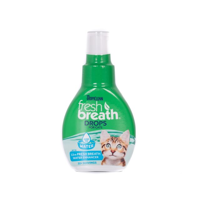 Picături pentru respiraţie proaspătă pentru pisici TROPICLEAN FRESH BREATH DROPS FOR CATS