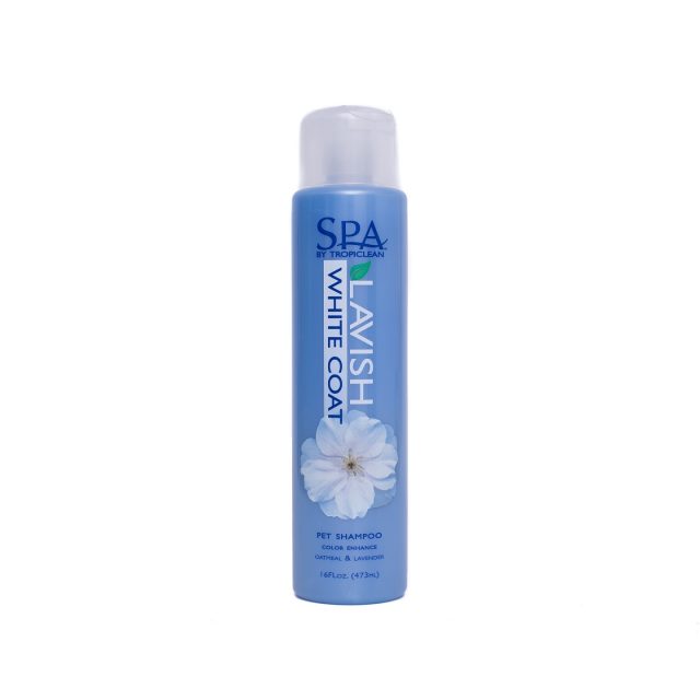 Şampon pentru blană albă TROPICLEAN SPA WHITE COAT