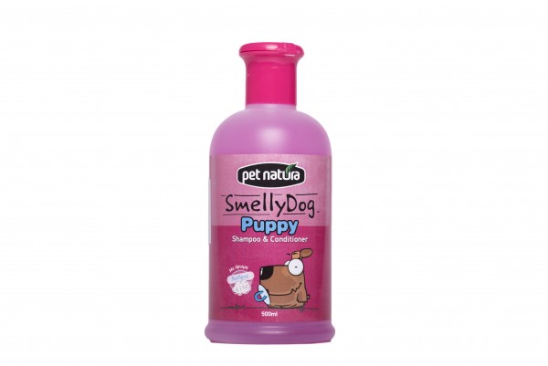 Şampon plus balsam PET NATURA SMELLY DOG PUPPY - pentru juniori