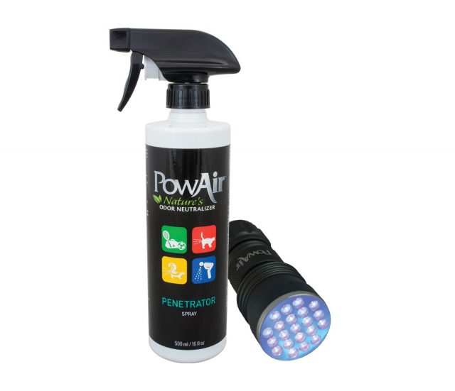SET -PowAir Urine Detector Torch - Lanternă pentru detectare pete urină & POWAIR Penetrator